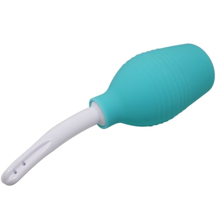 Anal-Birne-Blaue Gummi-Dusche von Mr Play | Fesselliebe.de