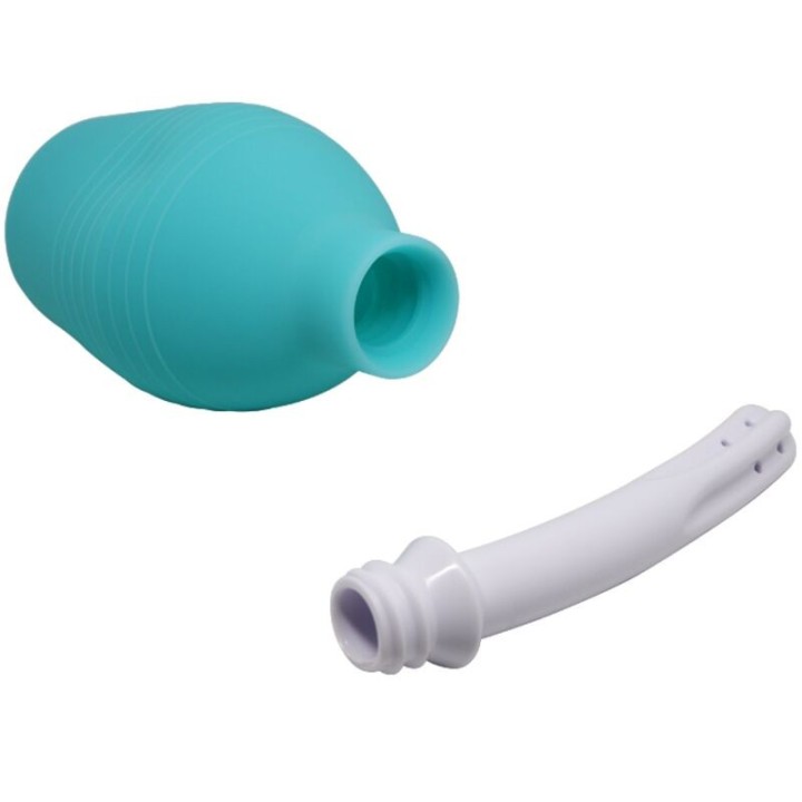 Anal-Birne-Blaue Gummi-Dusche von Mr Play | Fesselliebe.de