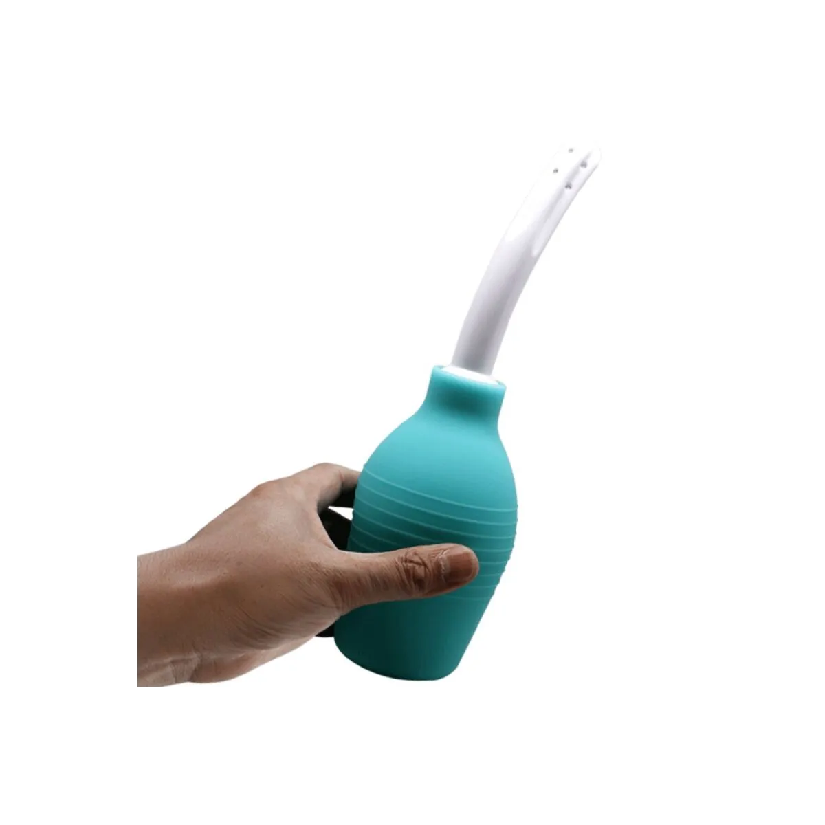 Anal-Birne-Blaue Gummi-Dusche von Mr Play | Fesselliebe.de