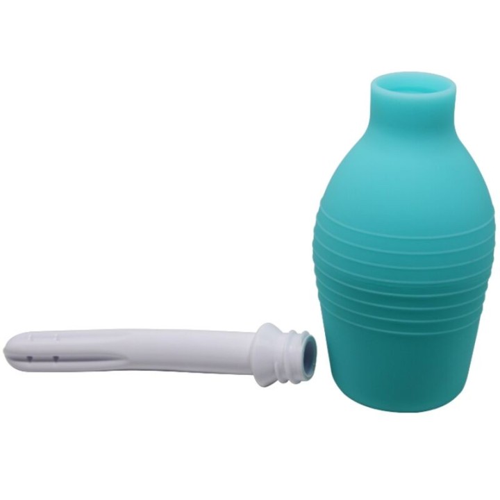 Anal-Birne-Blaue Gummi-Dusche von Mr Play | Fesselliebe.de