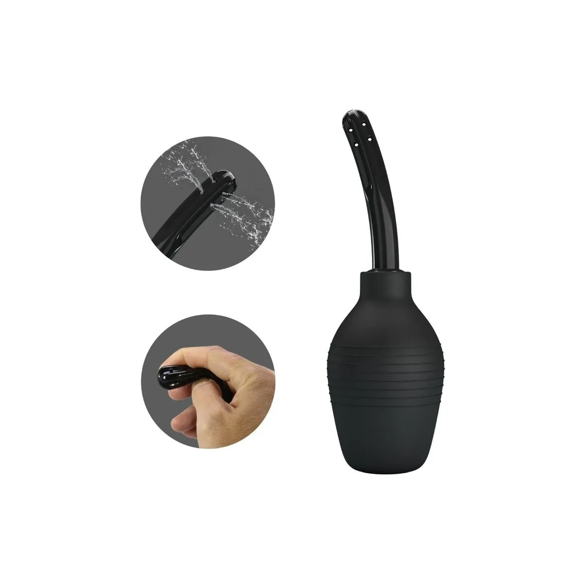 Anal-Dusche Blkc Super Power Schwarz von Mr Play | Fesselliebe.de