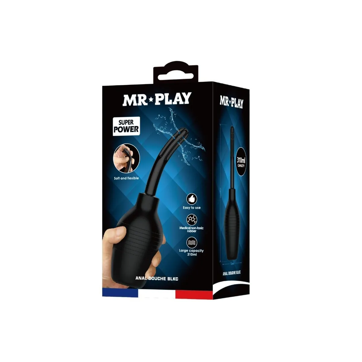 Anal-Dusche Blkc Super Power Schwarz von Mr Play | Fesselliebe.de