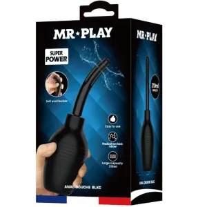 Anal-Dusche Blkc Super Power Schwarz von Mr Play