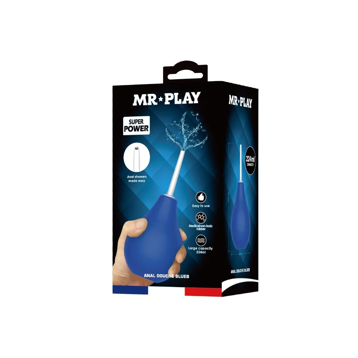 Anal-Dusche Blueb Super Power Blue von Mr Play | Fesselliebe.de