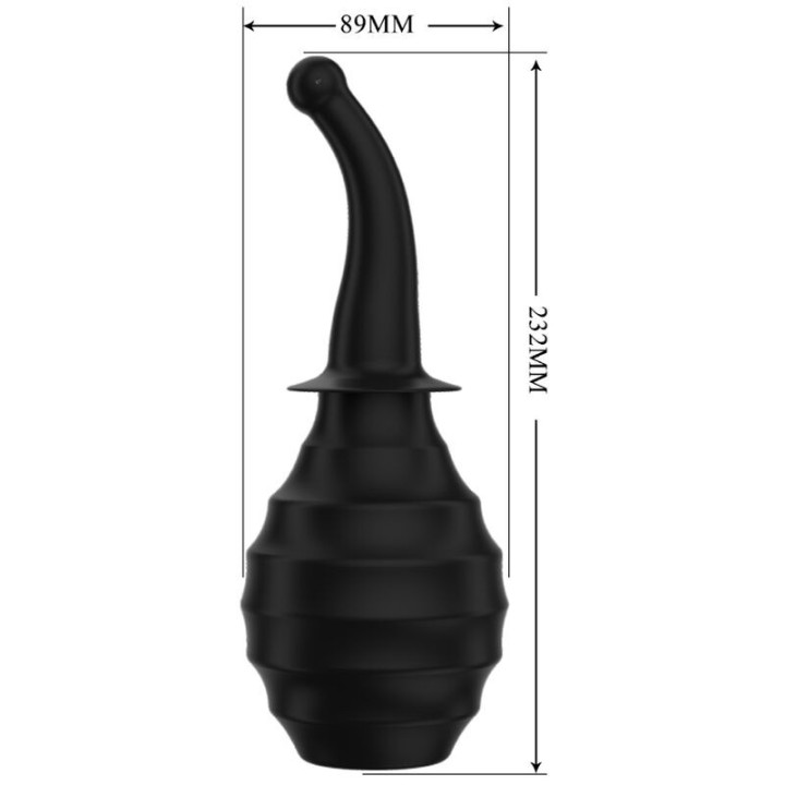Analdusche Blkm6 Super Power Schwarz von Mr Play | Fesselliebe.de