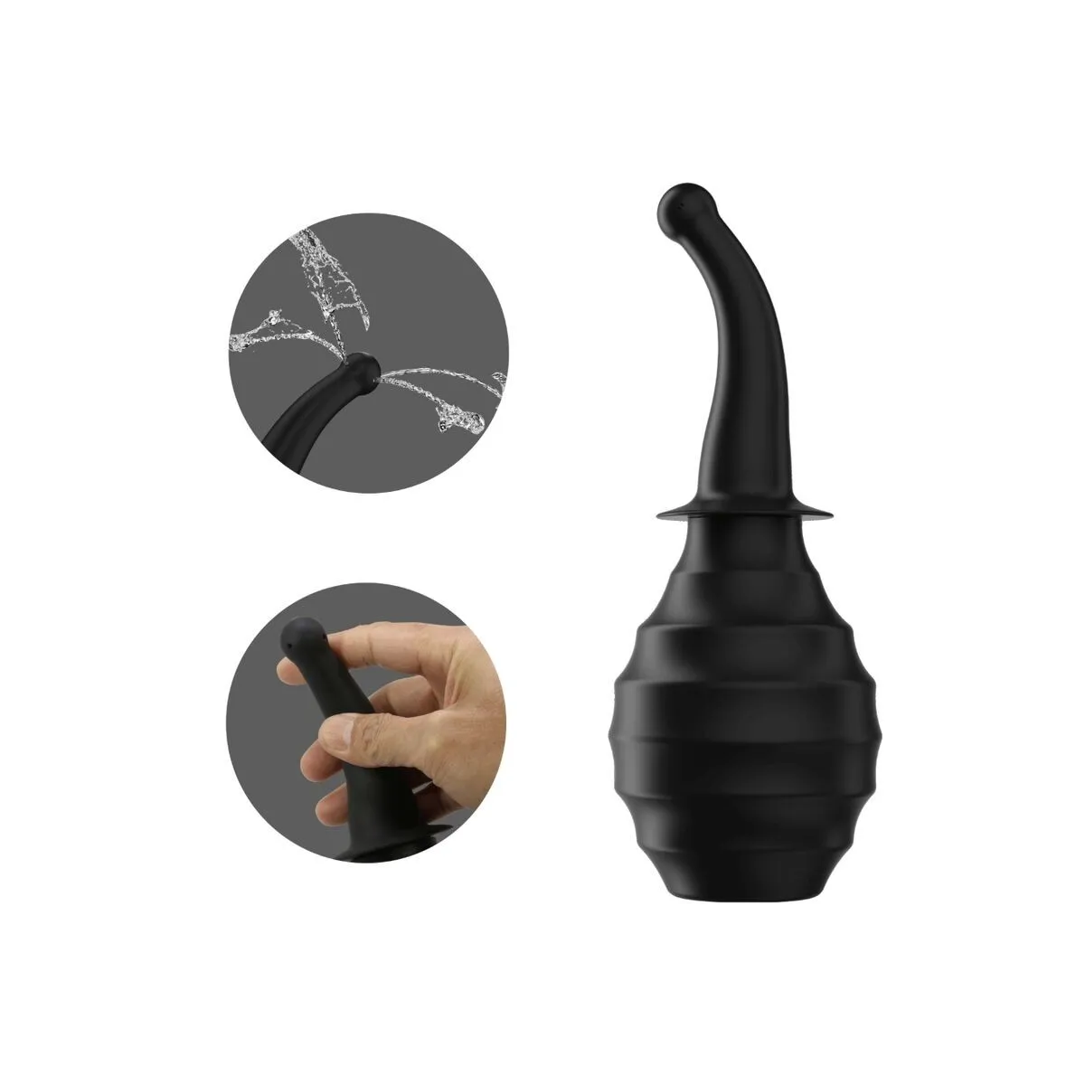 Analdusche Blkm6 Super Power Schwarz von Mr Play | Fesselliebe.de