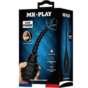 Leistungsstarker Vibrator mit Fernbedienung, Analstecker, Schwarz von Mr Play