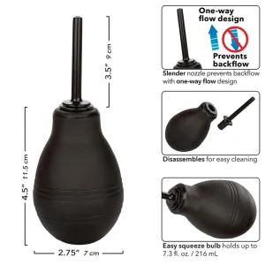 One Way Analdusche Schwarz von Calexotics