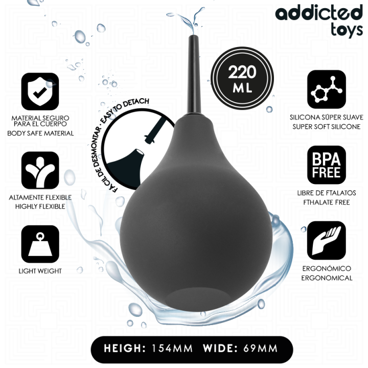 Reise-Analreiniger Grösse L 220 ml von Addicted Toys | Fesselliebe.de