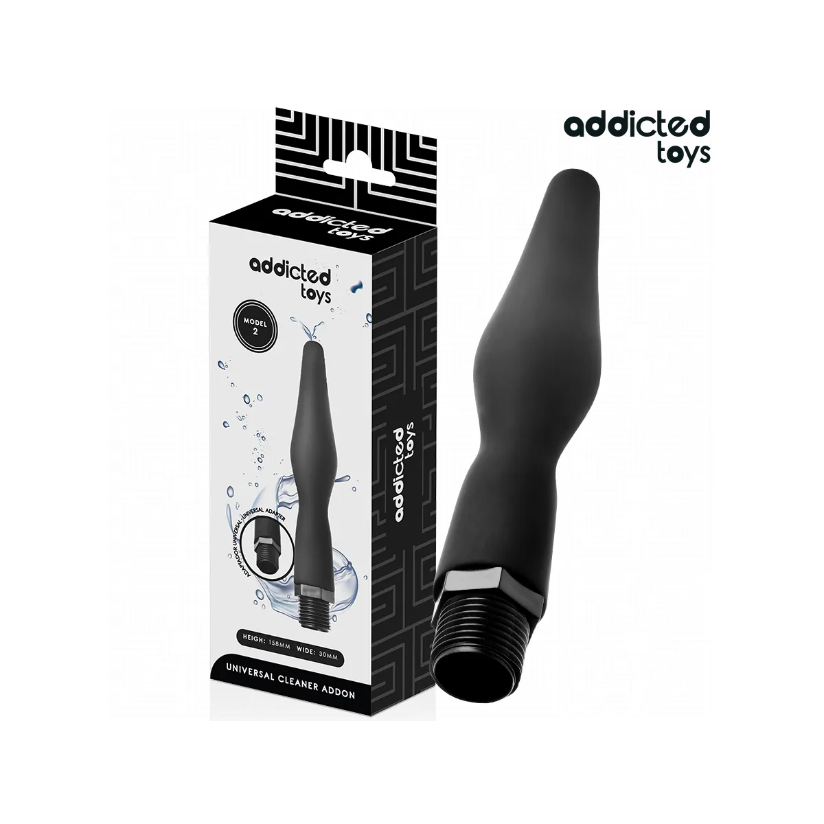 Anal Cleaner mit Universaladapter Modell 2 von Addicted Toys | Fesselliebe.de