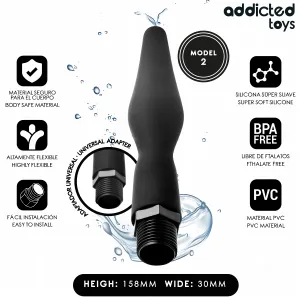 Anal Cleaner mit Universaladapter Modell 2 von Addicted Toys