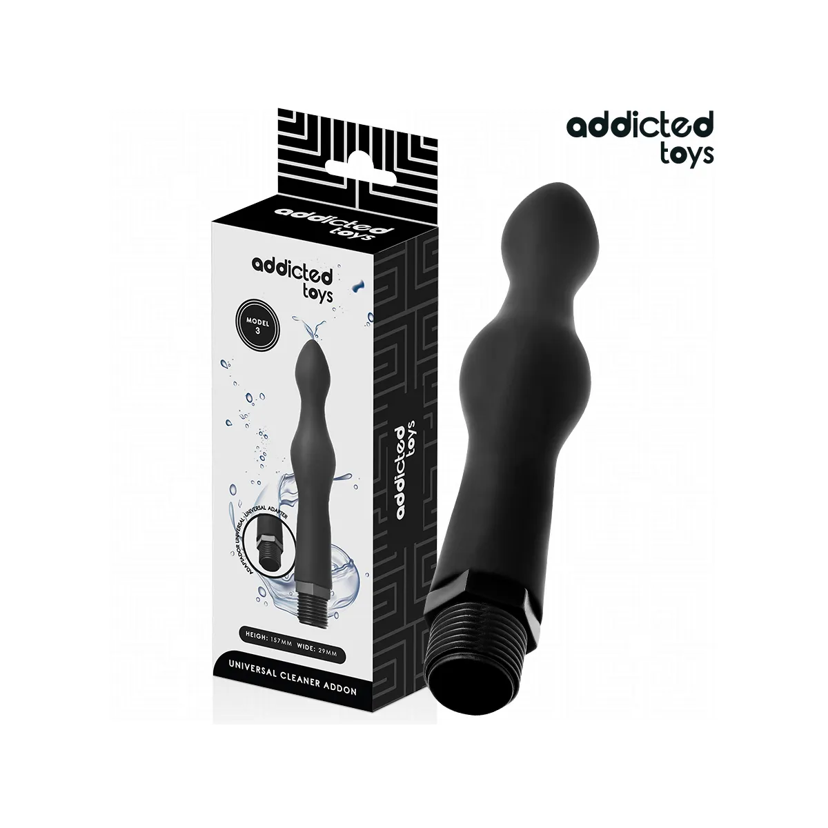 Anal Cleaner mit Universaladapter Modell 3 von Addicted Toys | Fesselliebe.de