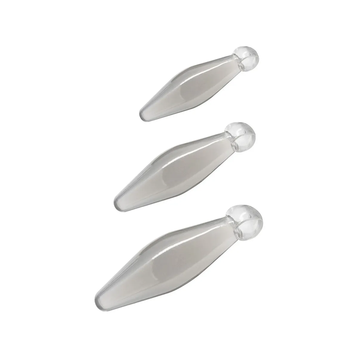 Anal Play Finger Rimmer 3 Stück Transparent von Toyjoy | Fesselliebe.de