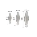 Anal Play Finger Rimmer 3 Stück Transparent von Toyjoy