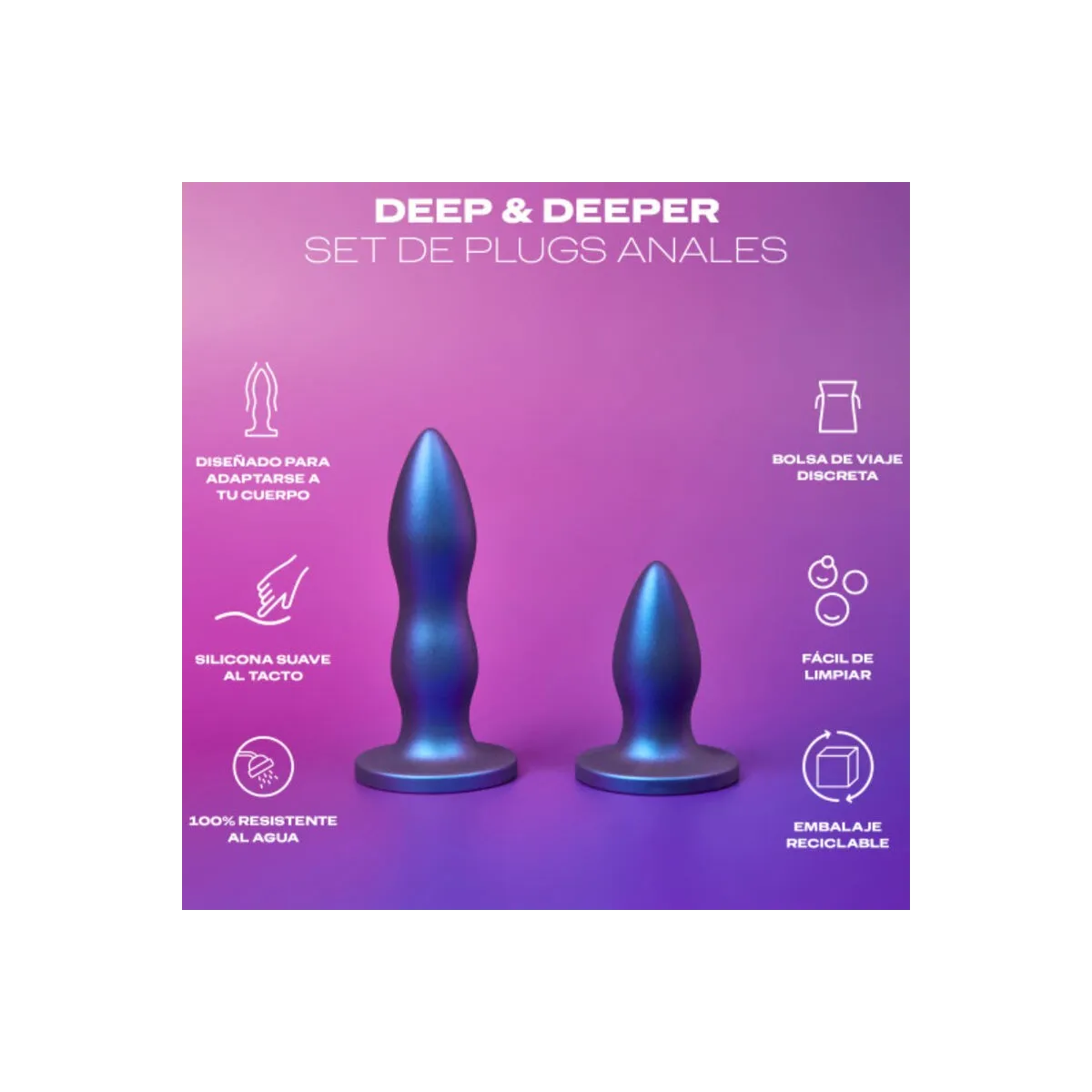 Toy Analplug Deep & Deeper Einstellen von Durex Toys | Fesselliebe.de