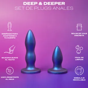 Toy Analplug Deep & Deeper Einstellen von Durex Toys