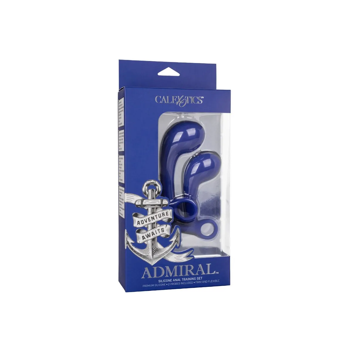 Admiral Set 2 Analplug Blau von Calexotics | Fesselliebe.de