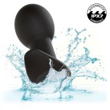 Rock Bottom Anal Plug 10 Vibrationen Silikon Schwarz von Calexotics | Fesselliebe.de