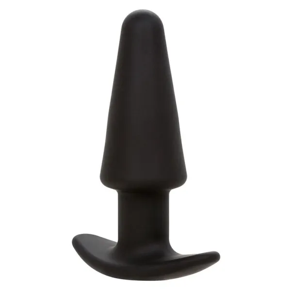 Rock Bottom Tapered Anal Plug 10 Vibraciones Silikon Schwarz von Calexotics | Fesselliebe.de