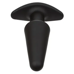 Rock Bottom Tapered Anal Plug 10 Vibraciones Silikon Schwarz von Calexotics