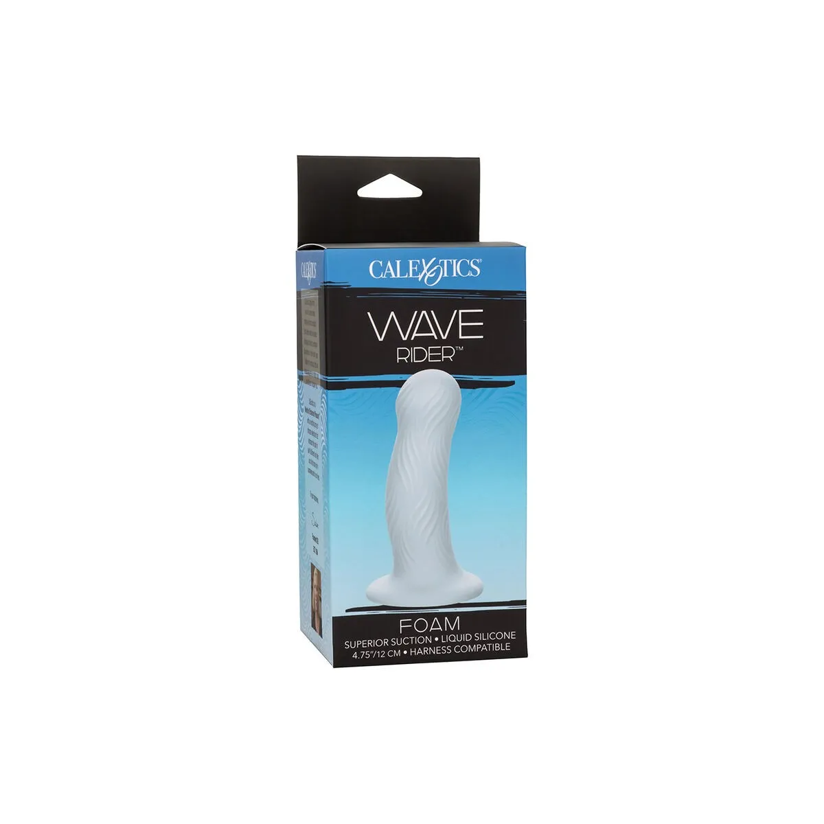 Wave Rider Schaumstoff-Analplug Blau von Calexotics | Fesselliebe.de