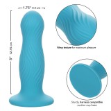 Wave Rider Swell Anal Plug Blau von Calexotics | Fesselliebe.de