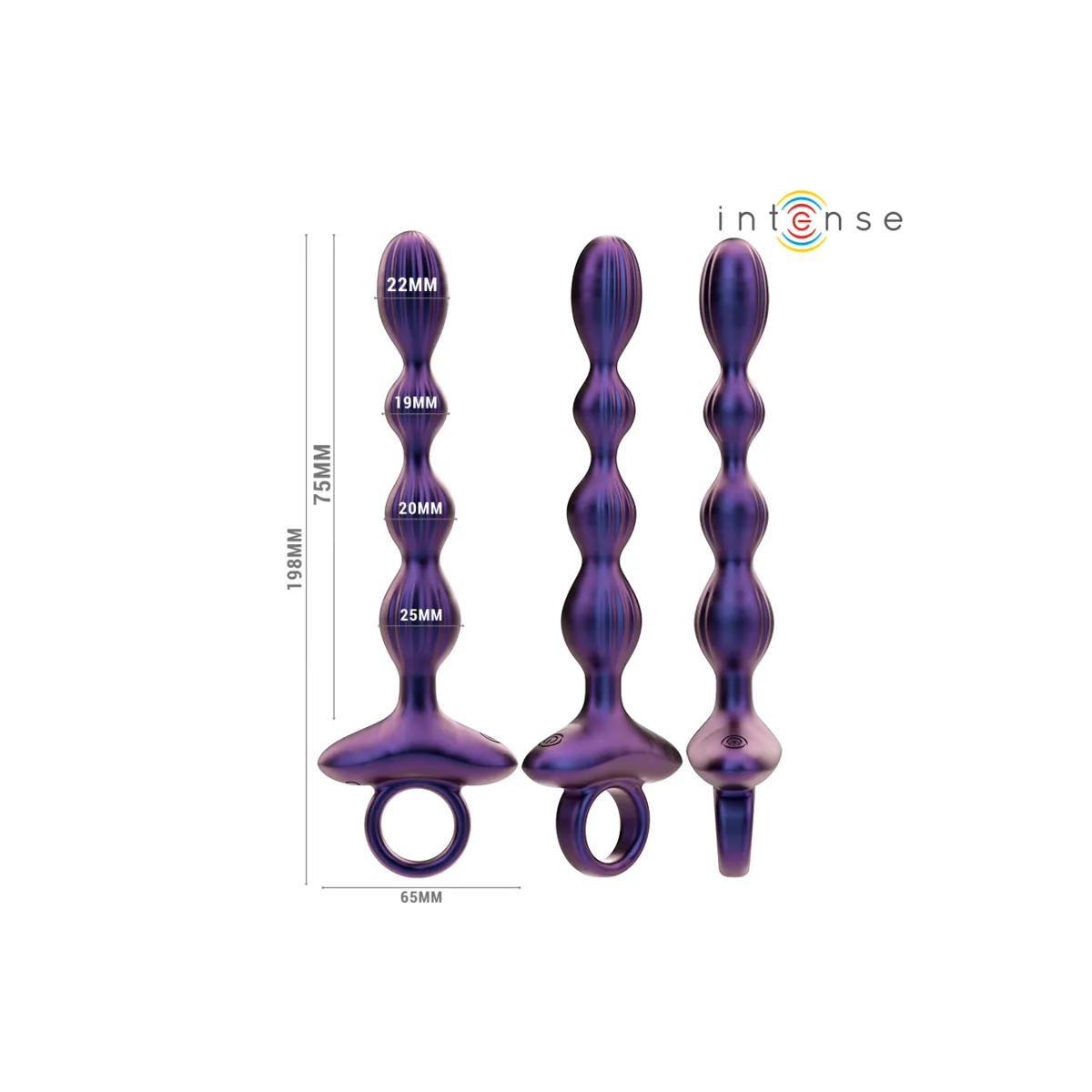 Jackie Vibrierender Analstecker Modell 1 mit Fernbedienung von Intense Anal Toys | Fesselliebe.de