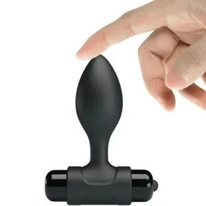 Vibra Butt 10 Vibrationen Analstecker Schwarz von Pretty Love