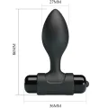 Vibra Butt 10 Vibrationen Analstecker Schwarz von Pretty Love
