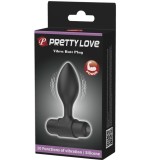 Vibra Butt 10 Vibrationen Analstecker Schwarz von Pretty Love | Fesselliebe.de