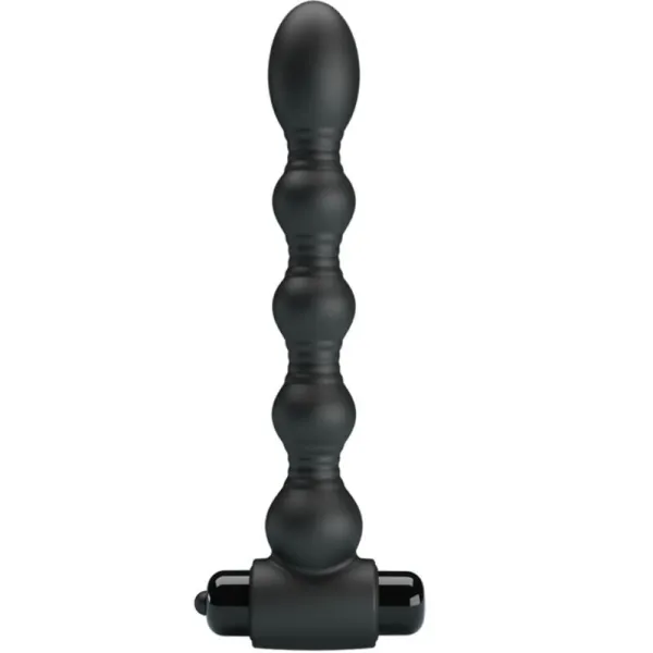 Lynn Silikon Anal Plug 10 Vibrationen Schwarz von Pretty Love | Fesselliebe.de