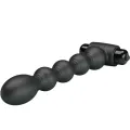 Lynn Silikon Anal Plug 10 Vibrationen Schwarz von Pretty Love