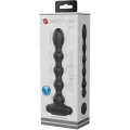 Lynn Silikon Anal Plug 10 Vibrationen Schwarz von Pretty Love