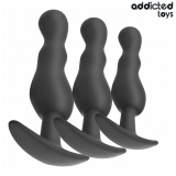 3er-Set Analplug Modell 1 von Addicted Toys | Fesselliebe.de