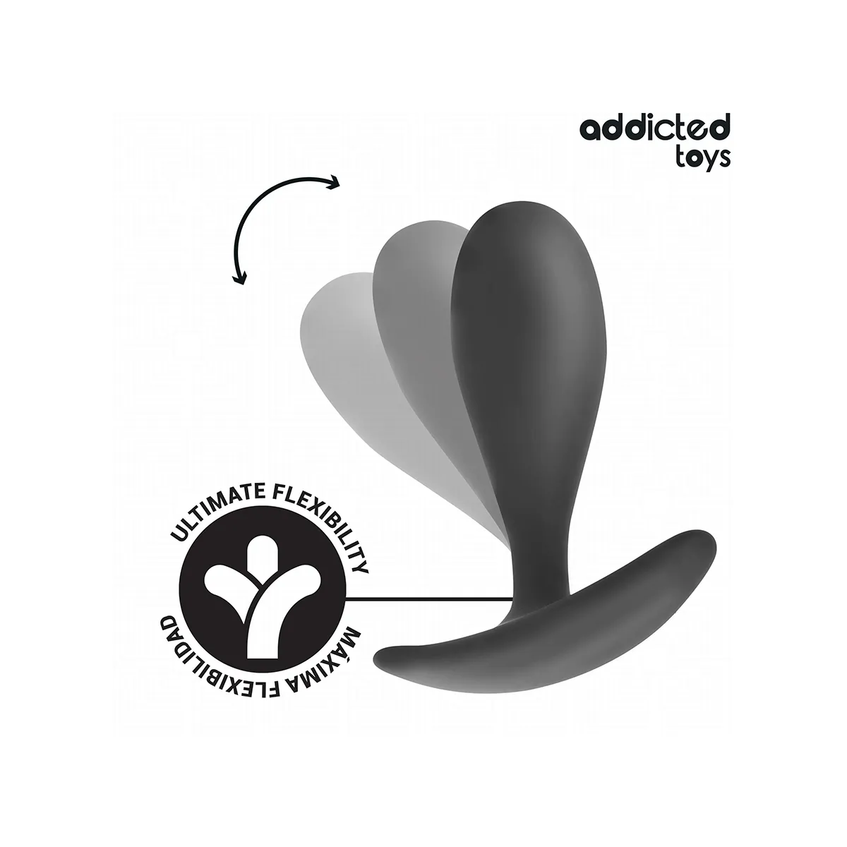 3er-Set Analplug Modell 2 von Addicted Toys | Fesselliebe.de