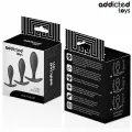 3er-Set Analplug Modell 2 von Addicted Toys