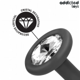 3er-Set Analplug mit Juwel von Addicted Toys | Fesselliebe.de