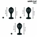 3er-Set Analplug mit Juwel von Addicted Toys
