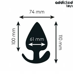 Analstecker Grösse XXL 11 cm von Addicted Toys