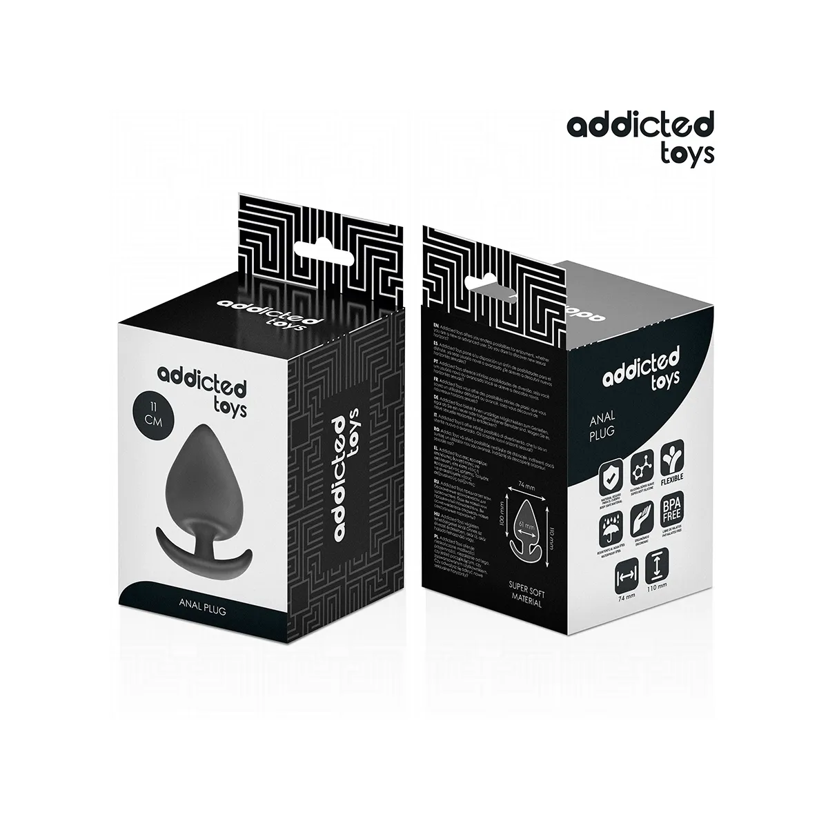 Analstecker Grösse XXL 11 cm von Addicted Toys | Fesselliebe.de