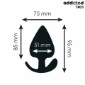 Analplug Grösse XL 9,5 cm von Addicted Toys