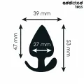 Analstecker Grösse S 5,3 cm von Addicted Toys