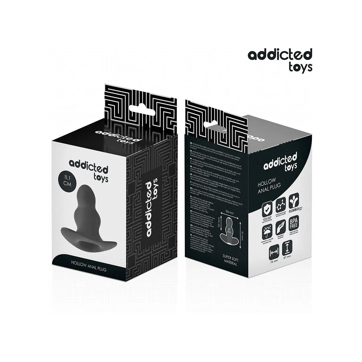 Hohl Anal Plug Grösse L 11,1 cm von Addicted Toys | Fesselliebe.de