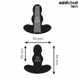 Hohl Anal Plug Grösse M 9,6 cm von Addicted Toys | Fesselliebe.de