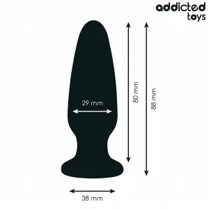 Anal Plug mit Juwel Grösse S 8,8 cm von Addicted Toys