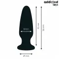 Anal Plug mit Juwel Grösse L 12,6 cm von Addicted Toys