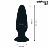 Anal Plug mit Juwel Grösse L 12,6 cm von Addicted Toys | Fesselliebe.de