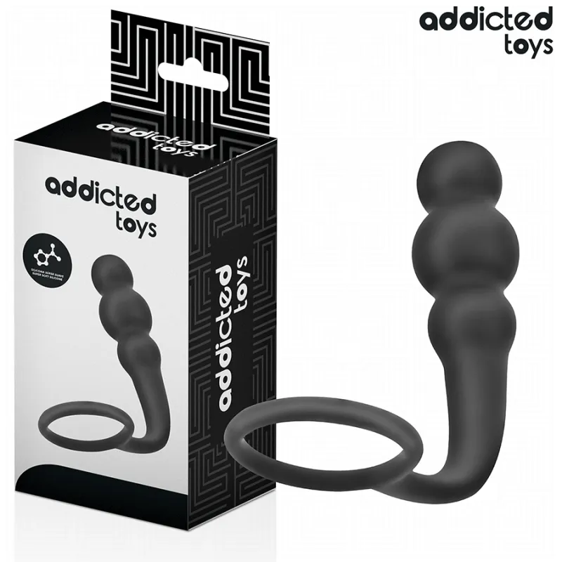 Analplug mit Ring Modell 1 von Addicted Toys | Fesselliebe.de
