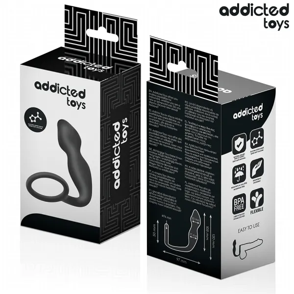 Analplug mit Ring Modell 2 von Addicted Toys | Fesselliebe.de