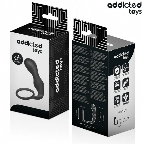 Analplug mit Ring Modell 3 von Addicted Toys | Fesselliebe.de